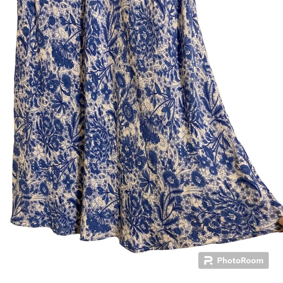 Anne Taylor Loft Sleeveless Floral Midi Dress, 6, Lined, Like New, Wrinkle free - Picture 7 of 11